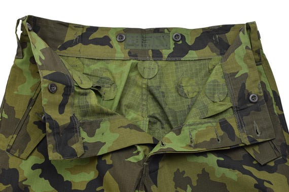Original Czech Military M95 Field Pants Ripstop Large