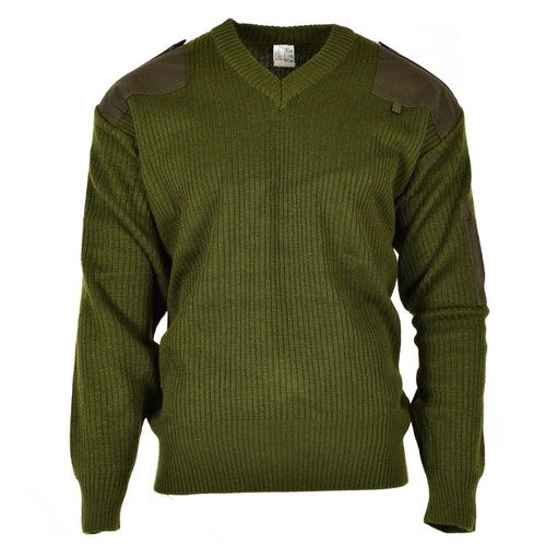 wool commando sweater