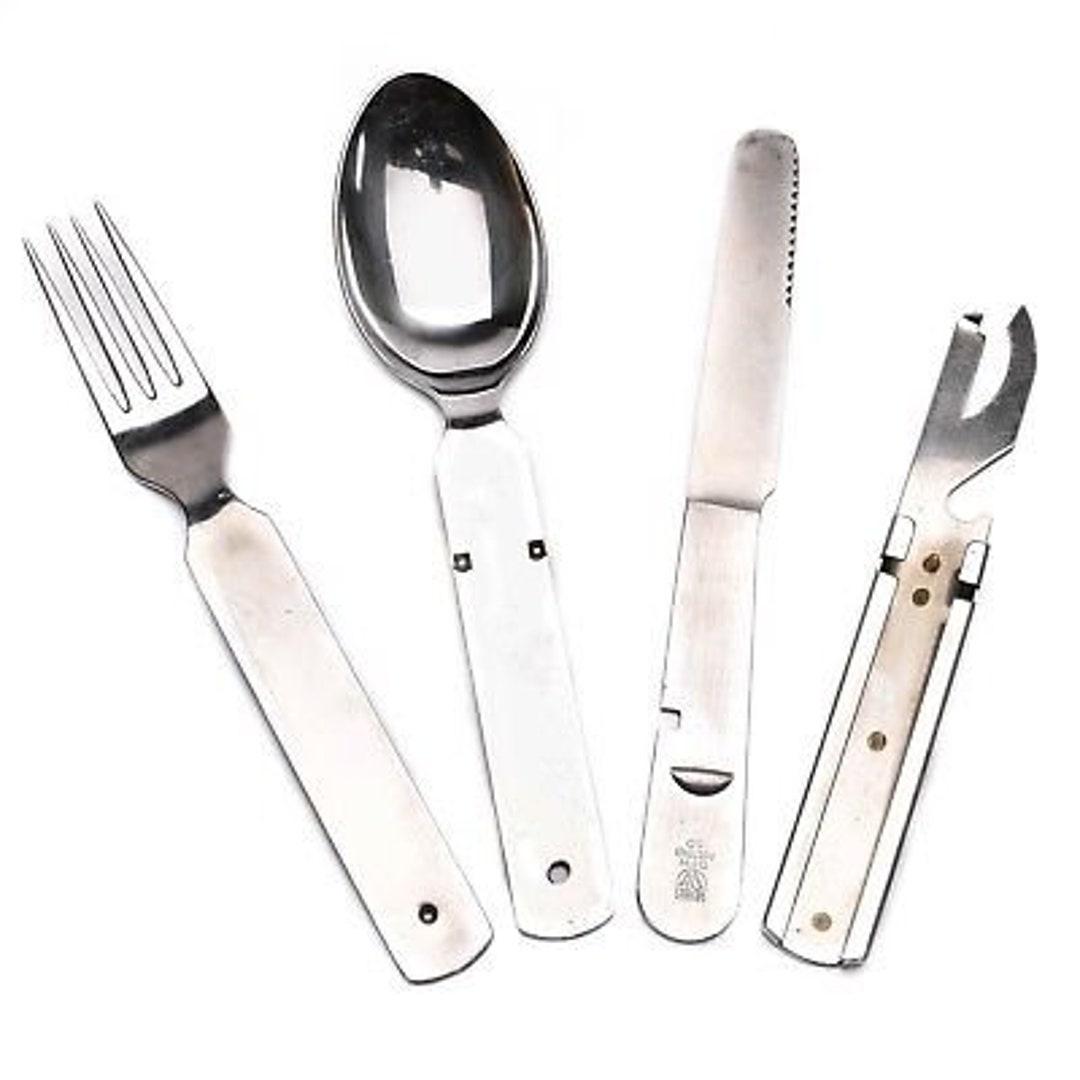 オリジナル純正ドイツ軍カトラリーセット。BW軍支給の食器ナイフ