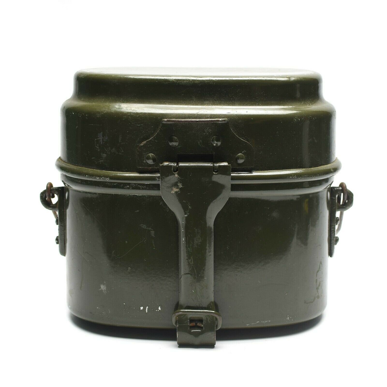 Genuine Hungarian Army mess kit. Aluminium military bowler pot