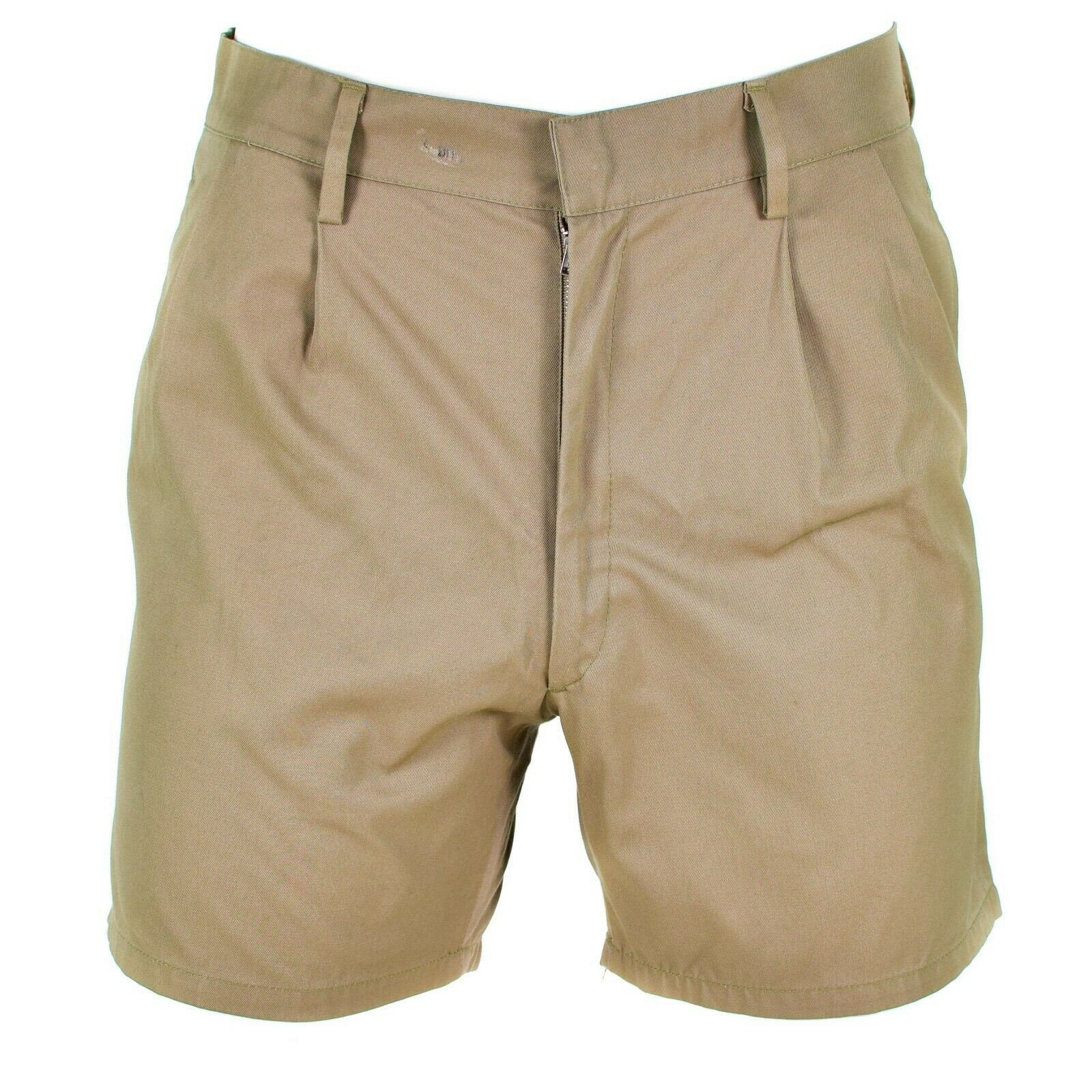 Genuine Italian army shorts Khaki Chino Military combat field bermuda