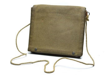 Genuine Swedish army M39 map case WWII pouch shoulder bag