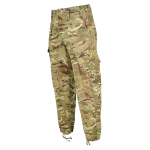 Véritable pantalon de l'armée britannique de combat militaire MTP Field Cargo pantalon tempéré