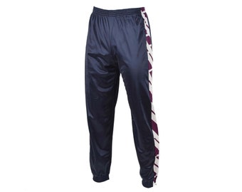 Original French Military school sports pants running hiking 90s retro striped sweatpants vintage