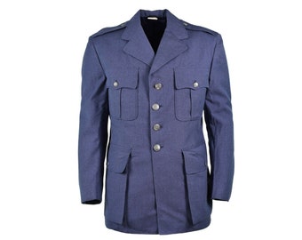 Original US Army Air Force jacket coat men's blue USAF wool coat Service Dress USA military