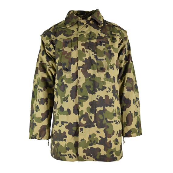 Original Romanian army parka fleck camouflage heav