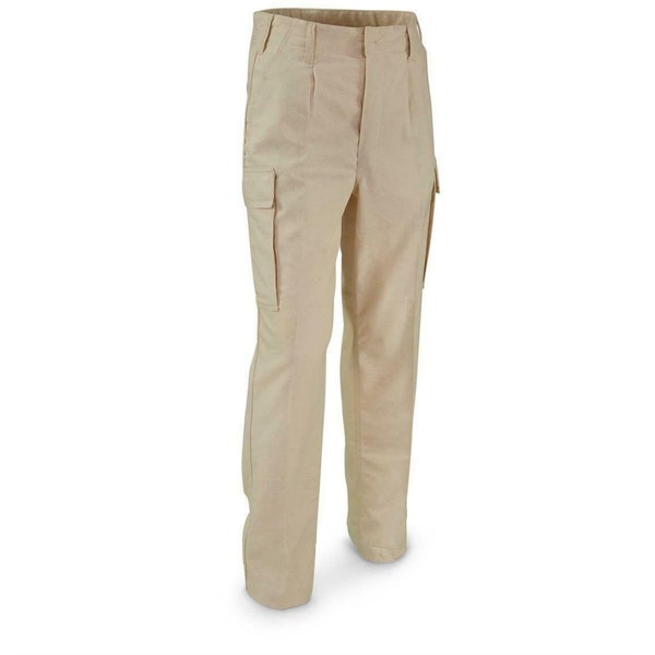 Genuine German army issue Moleskin pants field combat BW Khaki Beige color trousers NEW