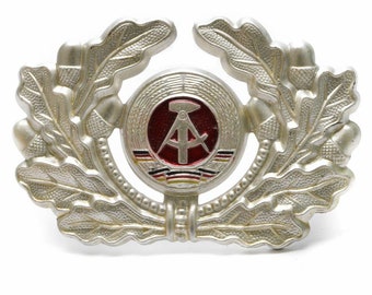 Genuine German Army NVA Soldier Badge Visor Hat Insignia Cockade Cap NEW