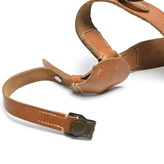 Original Ejército Checo Tirantes cuero de correa en Y - Etsy España