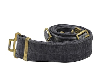 Original British Military webbing tactical belt troops combat quick release Blue