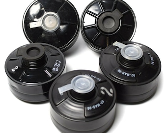 5pcs lot Modern Gas Mask Filter CF F3 cartridge canister respiratory protection Gost 40mm NATO NBC