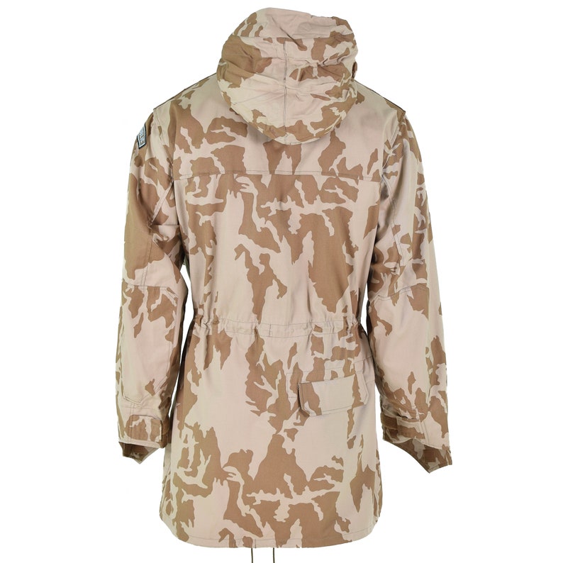 Original Czech army parka windproof jacket BDU desert camo military surplus NEW