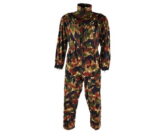 Original Swiss Switzerland army Alpen coverall suit tanker military issue