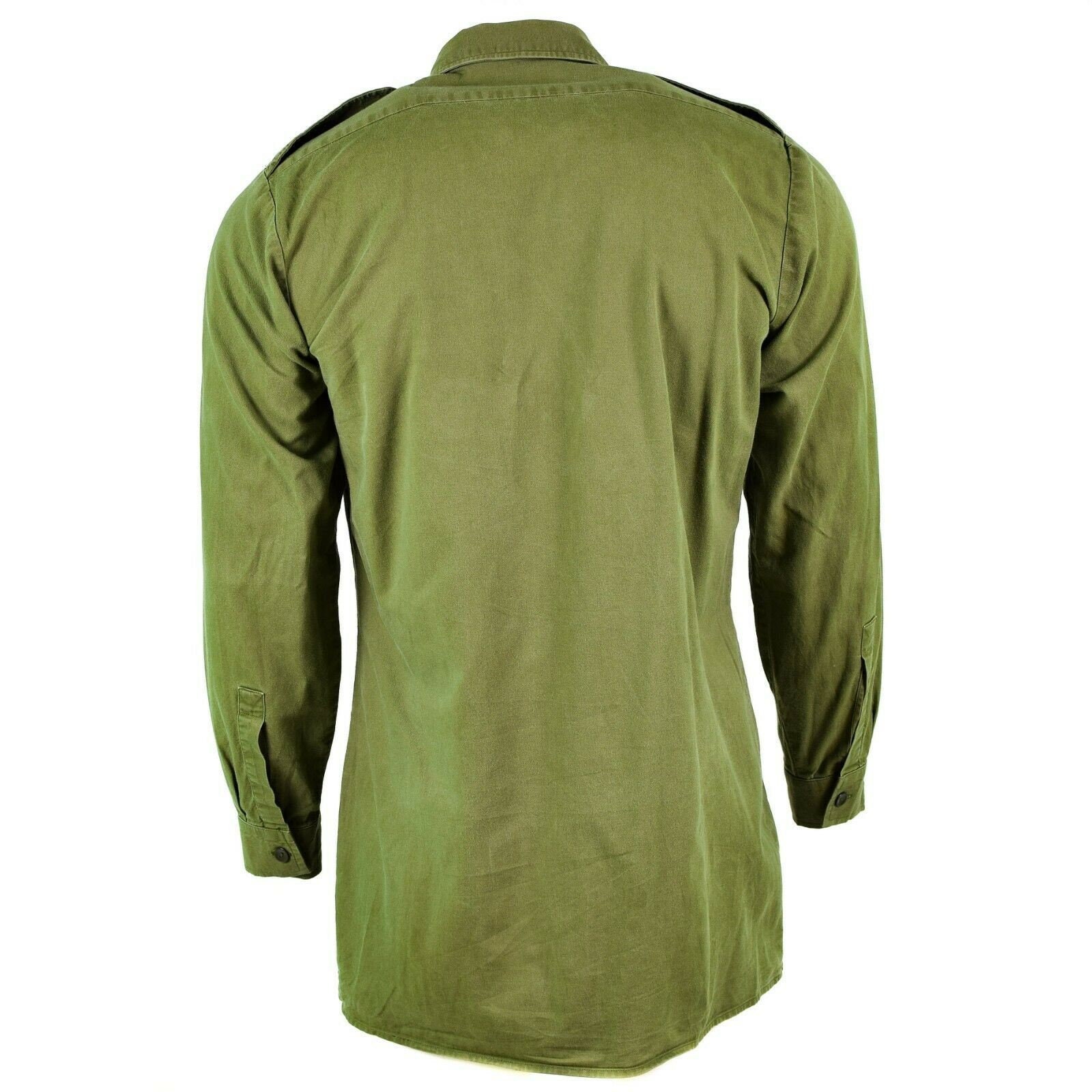 Genuine British army shirt O.D Green Military service long sleeve BDU
