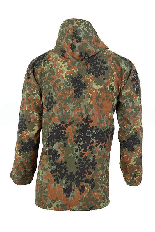 Original German Army Field Jacket Goretex Flecktarn Waterproof Rain Gear Parka Military Surplus Etsy Canada