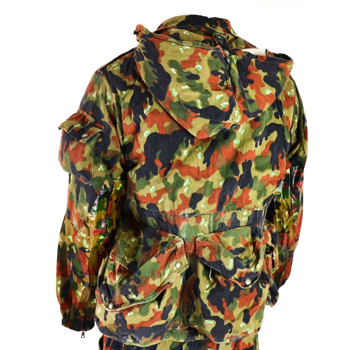 Genuine Swiss Army Jacket M70 Alpenflage Camo Sniper Combat Etsy UK