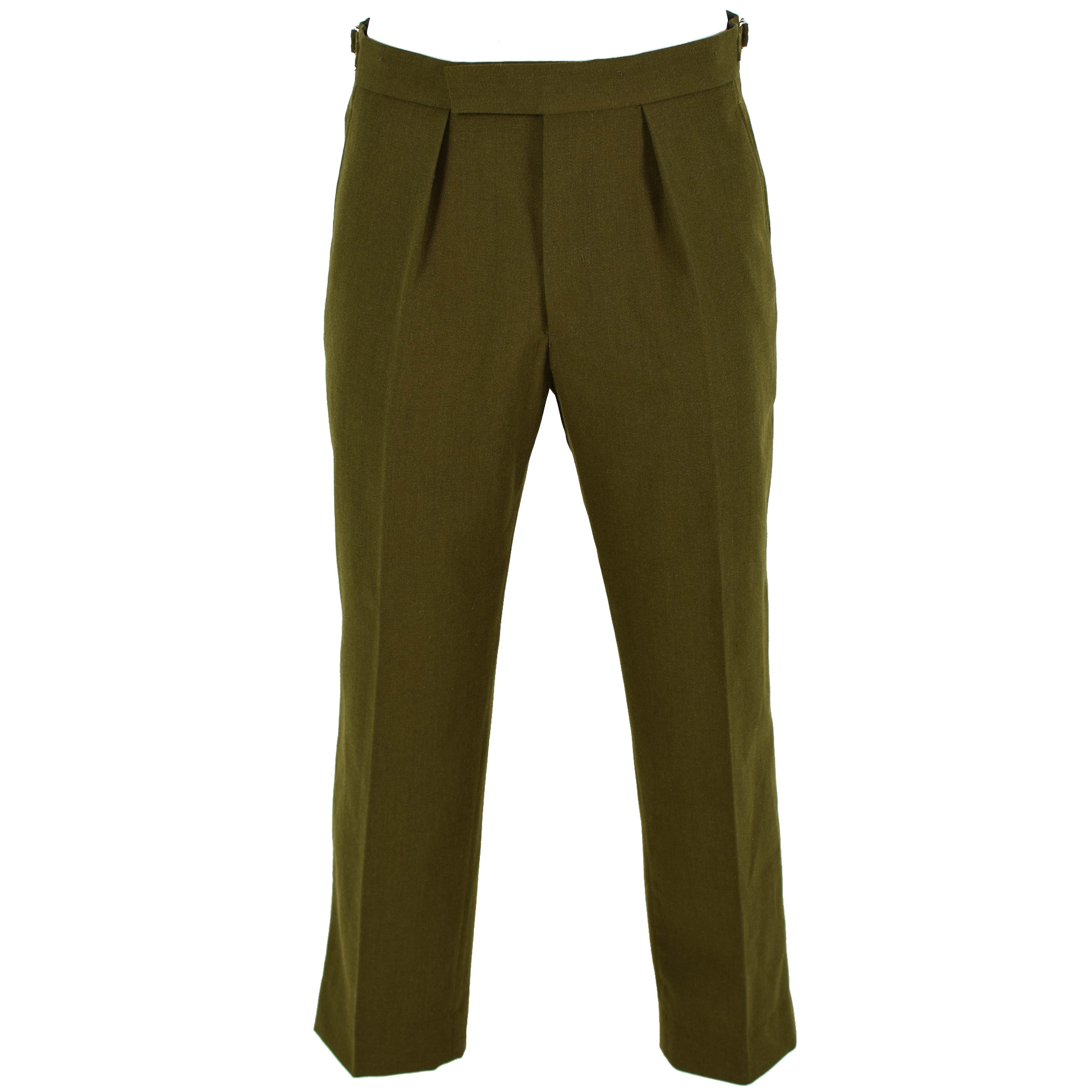 Original British army official uniform pants OD parade trousers ...