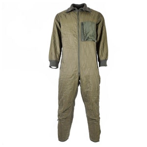 Original Bundeswehr Overall Liner Bundeswehr Ausgabe Warmer Isolieranzug Oliv