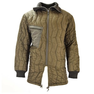 Original German army field jacket parka quilt liner military issue winter warm