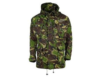 Genuine British military combat smock field jacket hooded windproof DPM camo