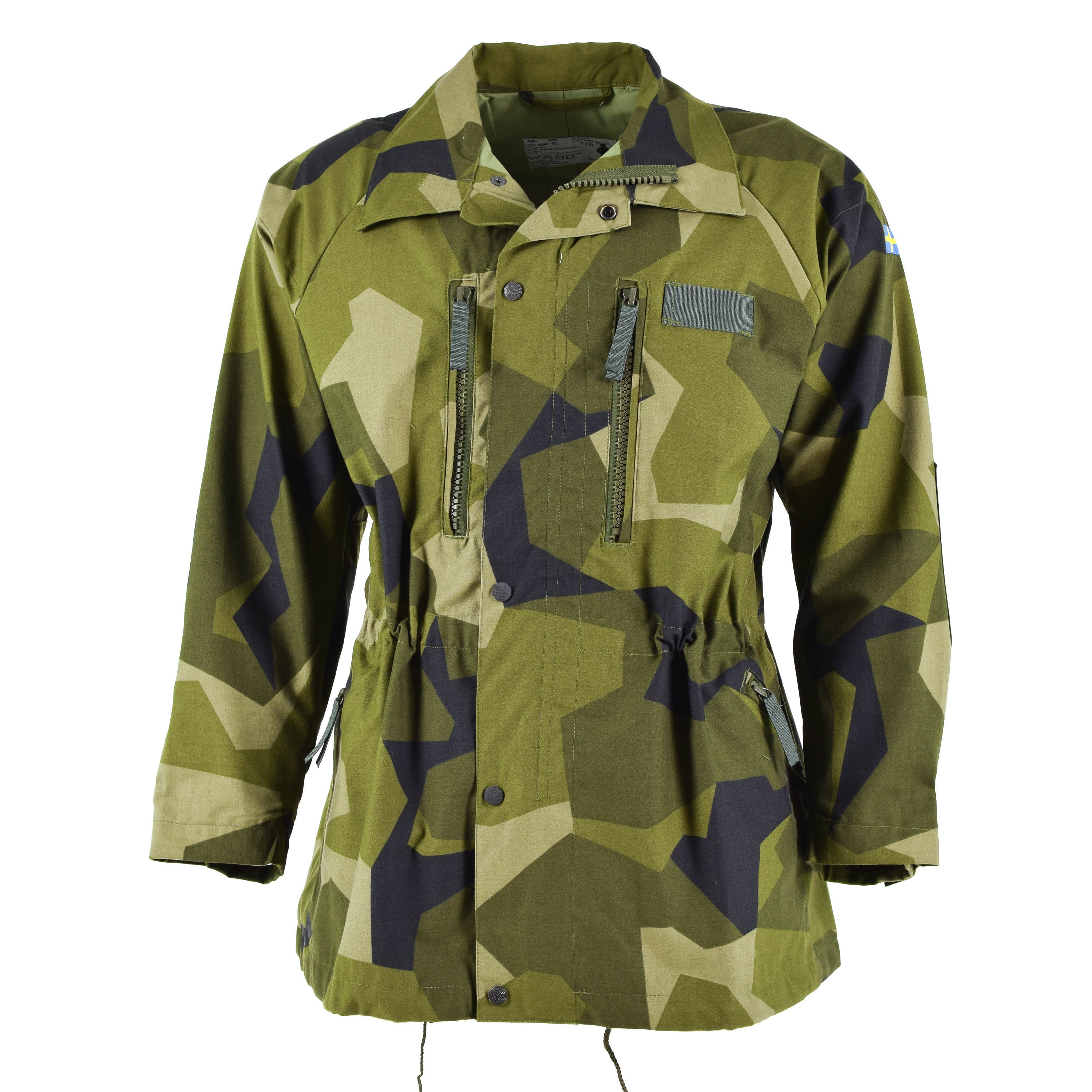 【ヨーロッパ】 スウェーデンSwedish army m90 camo field jacket VXPN2-m61099299030 フィルソン