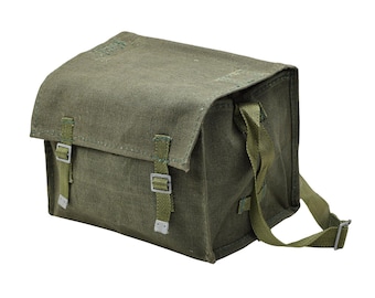 Original Polish Military Shoulder Bag Adjustable Strap Vintage Olive Green New