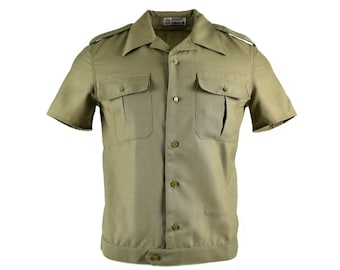 Genuine Hungarian army shirt Khaki officer short sleeve Hungary military NEW