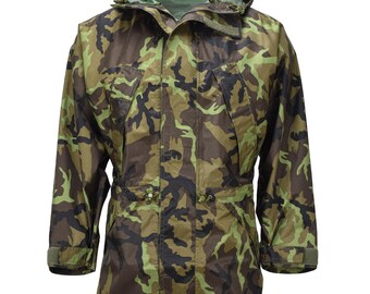 Origianl Czech Military M95 Waterproof Tactical Jacket Lightweight Vzor 95 Camo
