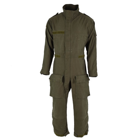 Original Austrian army BDU coverall OD tanker work