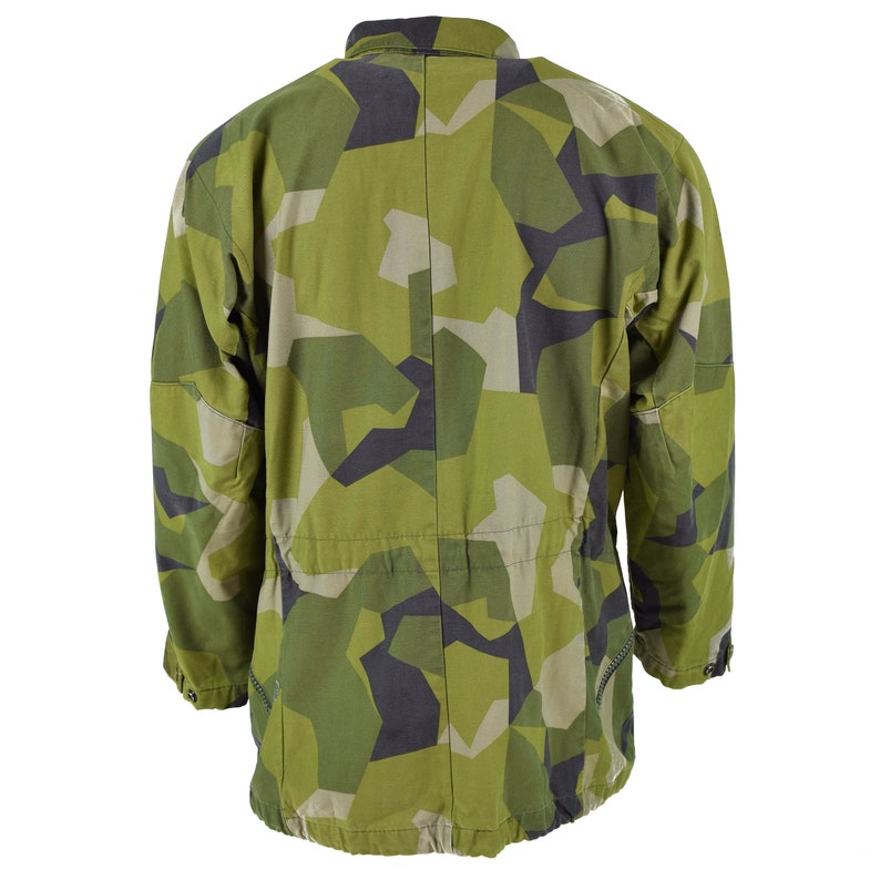 Original Swedish army M90 parka jacket splinter camo field | Etsy