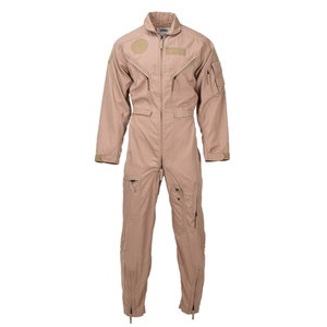 Mono militar holandés original mono de piloto de vuelo caqui meta-aramida NUEVO