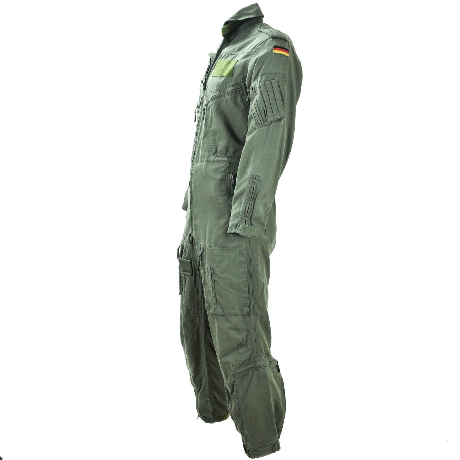 Genuine Austrian army Flight Suit Coverall OD nomex aramid fire resist military 