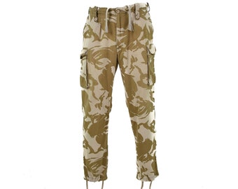 Original British army desert camouflage pants lightweight combat trousers military surplus