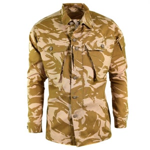 Original British army military combat Desert camo jacket Fire Resistant NEW