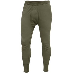 Genuine German Military thermal underpants winter cotton pants olive military surplus NEW