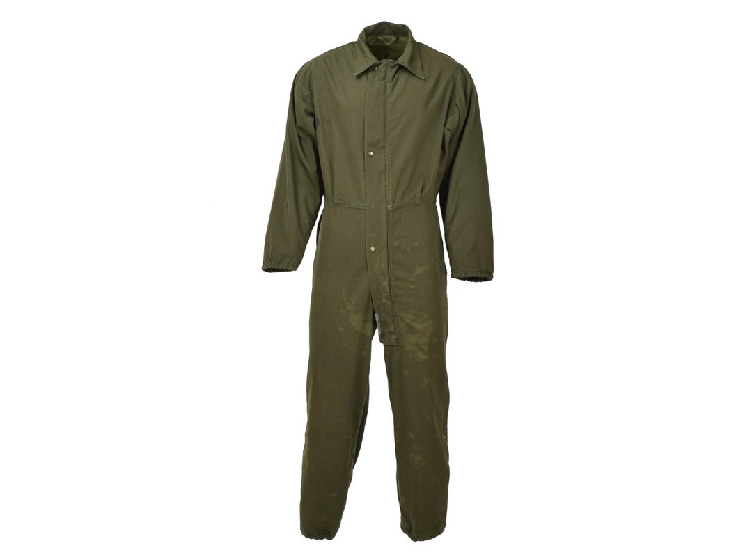 Original Amerikansk Militarmekanikeroverall Arbetsdrakt Mes Jumpsuit Uniform Olive main image 0