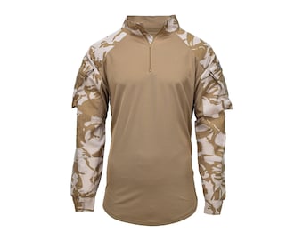 Original British under body shirt UBAC Desert camo military issue NEW