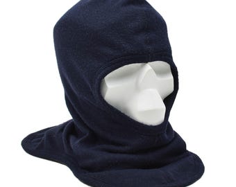 Original German Military Balaclava Heat Protection Fire Resistant Navy New