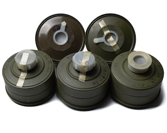 Gas Mask Filter cartridge replacement canister respiratory protection Mc-1 40 mm gost thread Dust smoke fumes protection