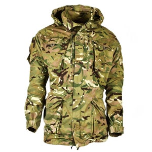 Genuine British army military combat MTP field jacket parka smock windproof hood