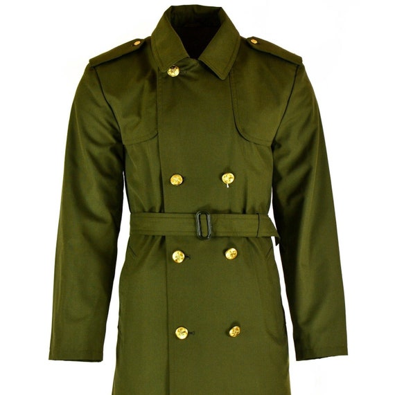 Genuine Czech army coat trenchcoat CZ military is… - image 2