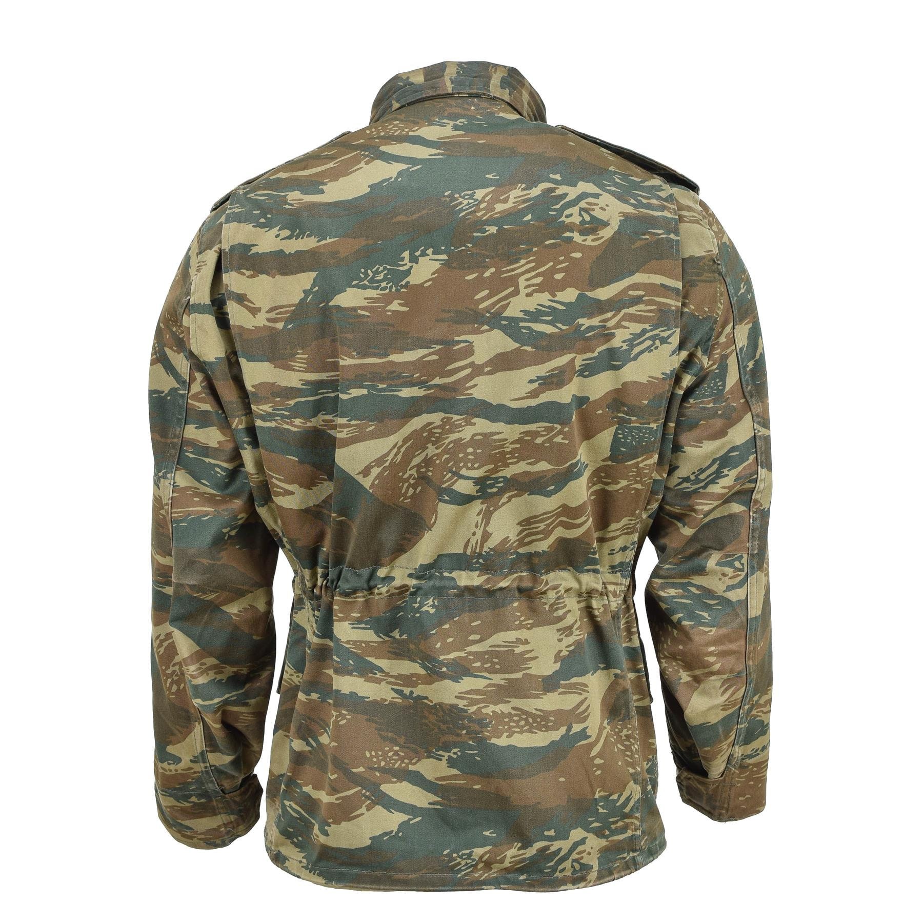 Genuine Greek Army Field Jacket Greece Military Shirts Lizard Camouflage Military Surplus Uniform Jacket Etsy Ireland