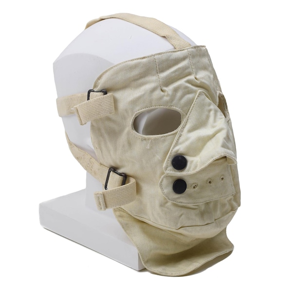 Genuine cold weather creepy facemask para-aramid adjustable creepy white cosplay