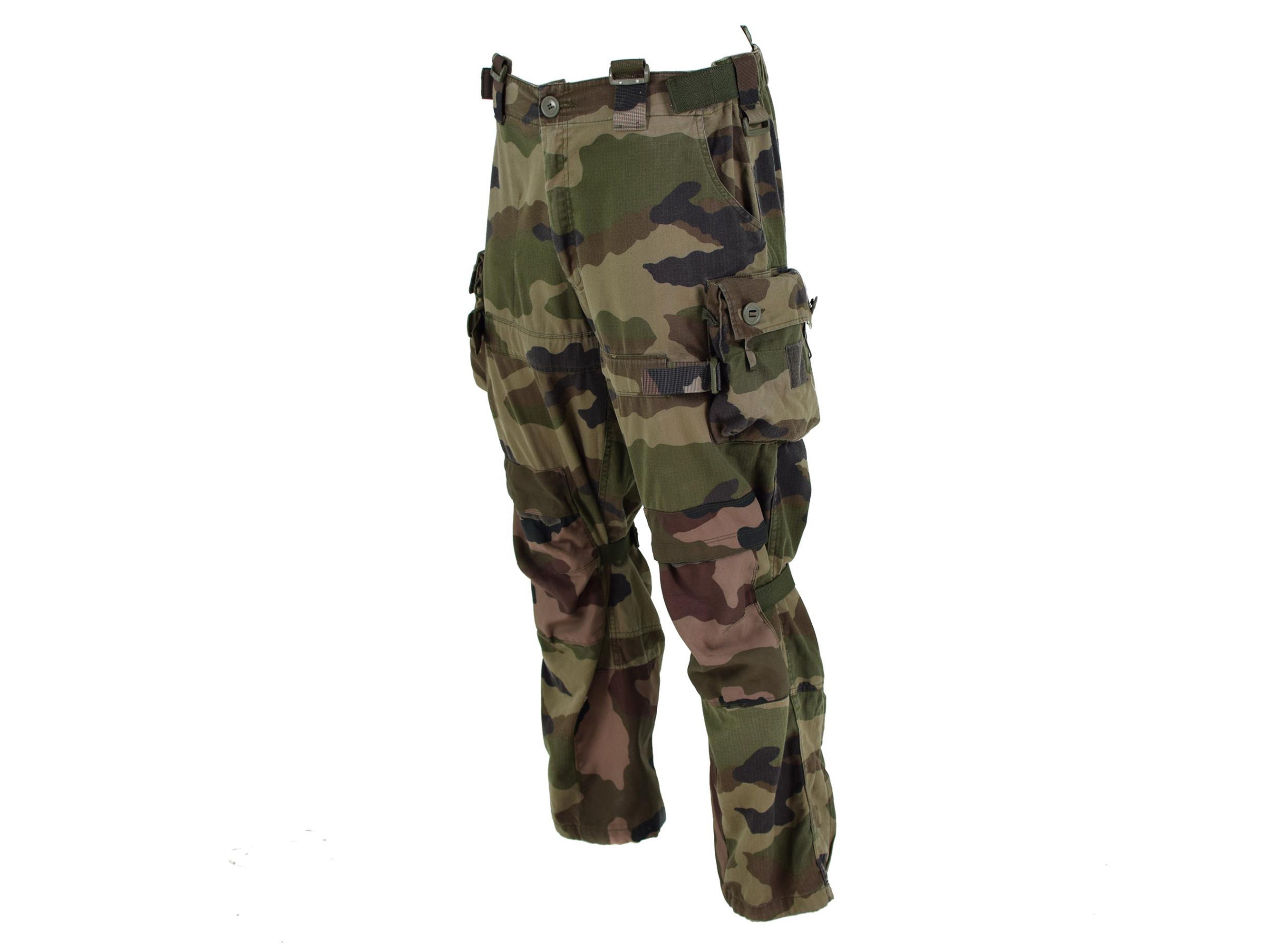 Genuine French Army Combat Pants Military CCE Camouflage