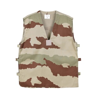 Original French army tactical combat shirt GAO vest F2 desert camouflage France military surplus NEW