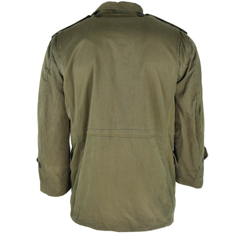 Genuine Greek army jacket M65 military Olive OD BDU surplus | Etsy