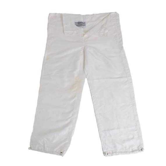white military snow pants