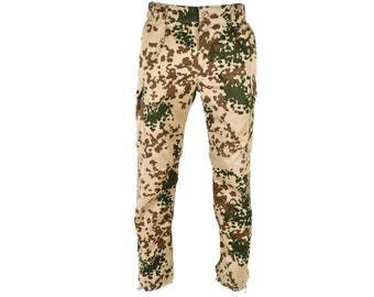 Genuine German army desert tropical camo pants military issue trousers