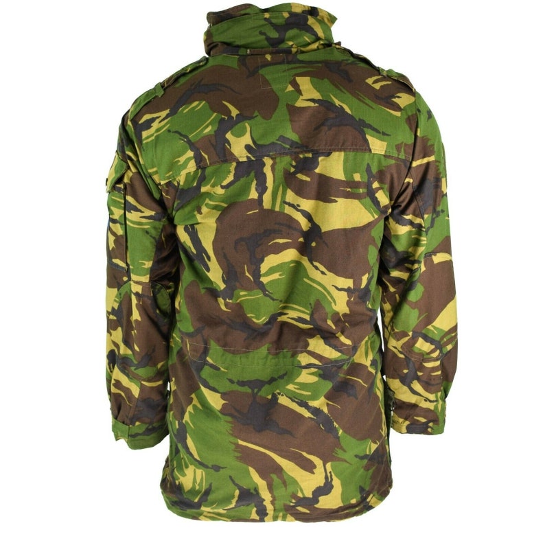 Original Dutch army jacket M65 waterproof military parka with lining trilaminate