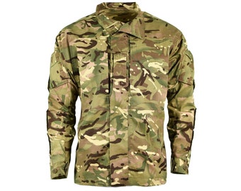 Genuine British army jacket combat MTP camo field shirt lightweight military NEW